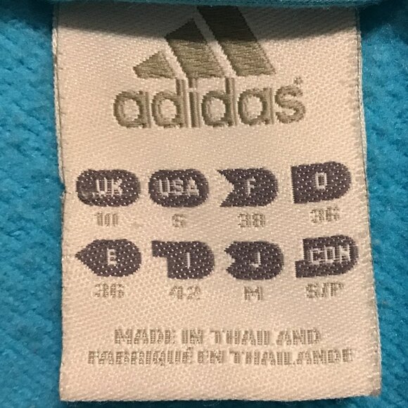 Adidas Old School Track Jacket Full Zip Size S - Picture 10 of 11